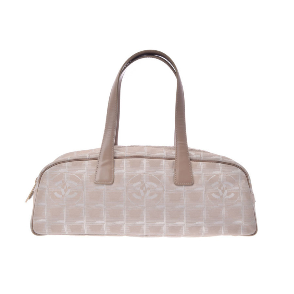 Chanel Boston Bag Beige